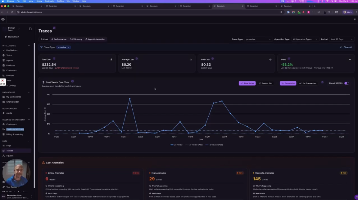  A $26 Pull Request Review: P99 Analysis for AI Agent Cost Optimization | Revenium