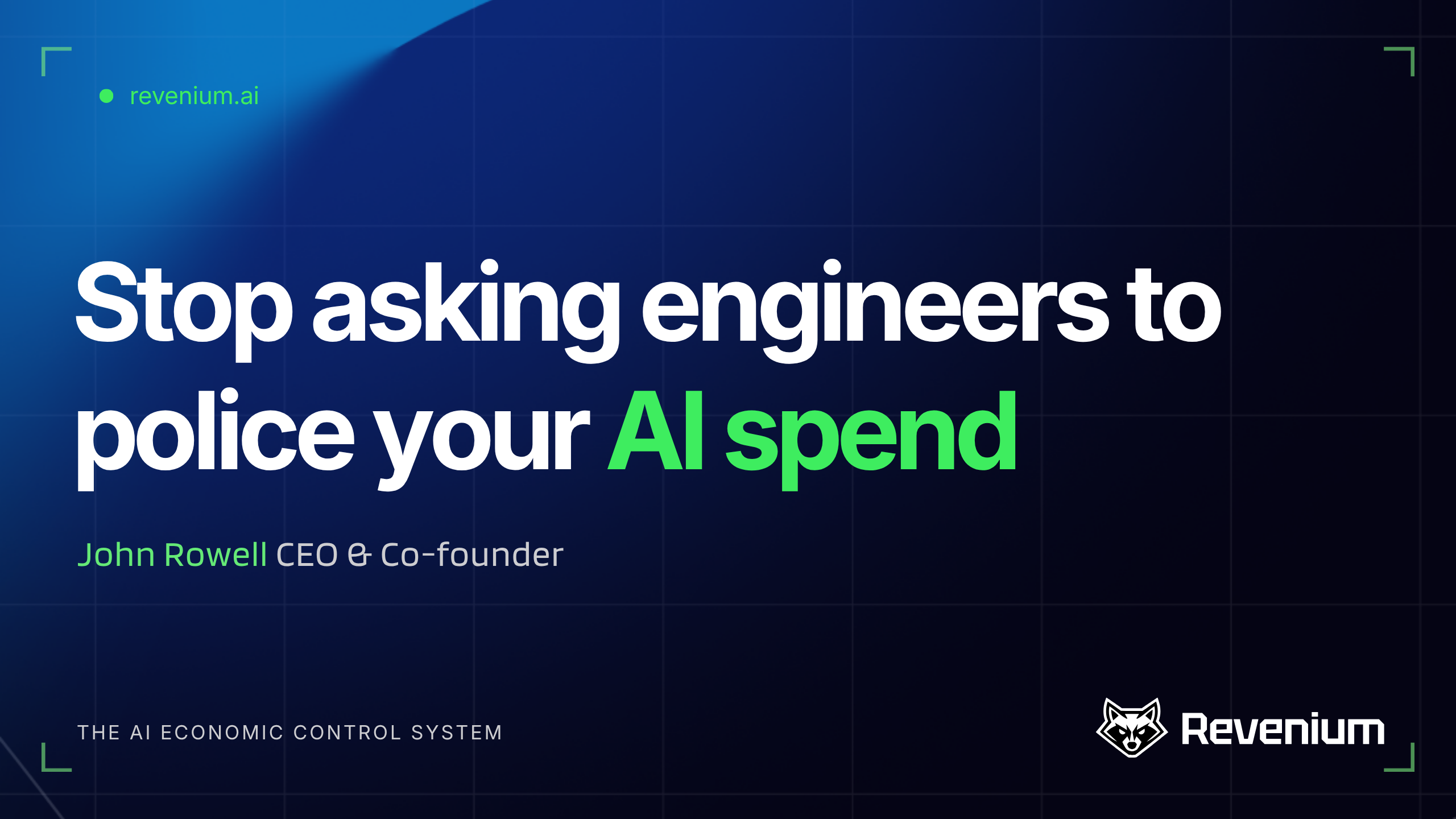 Developers will not save your AI budget