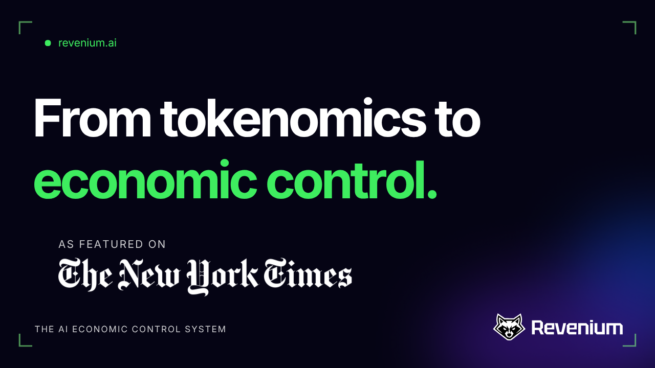 Tokenomics is real. Control is the harder problem.
