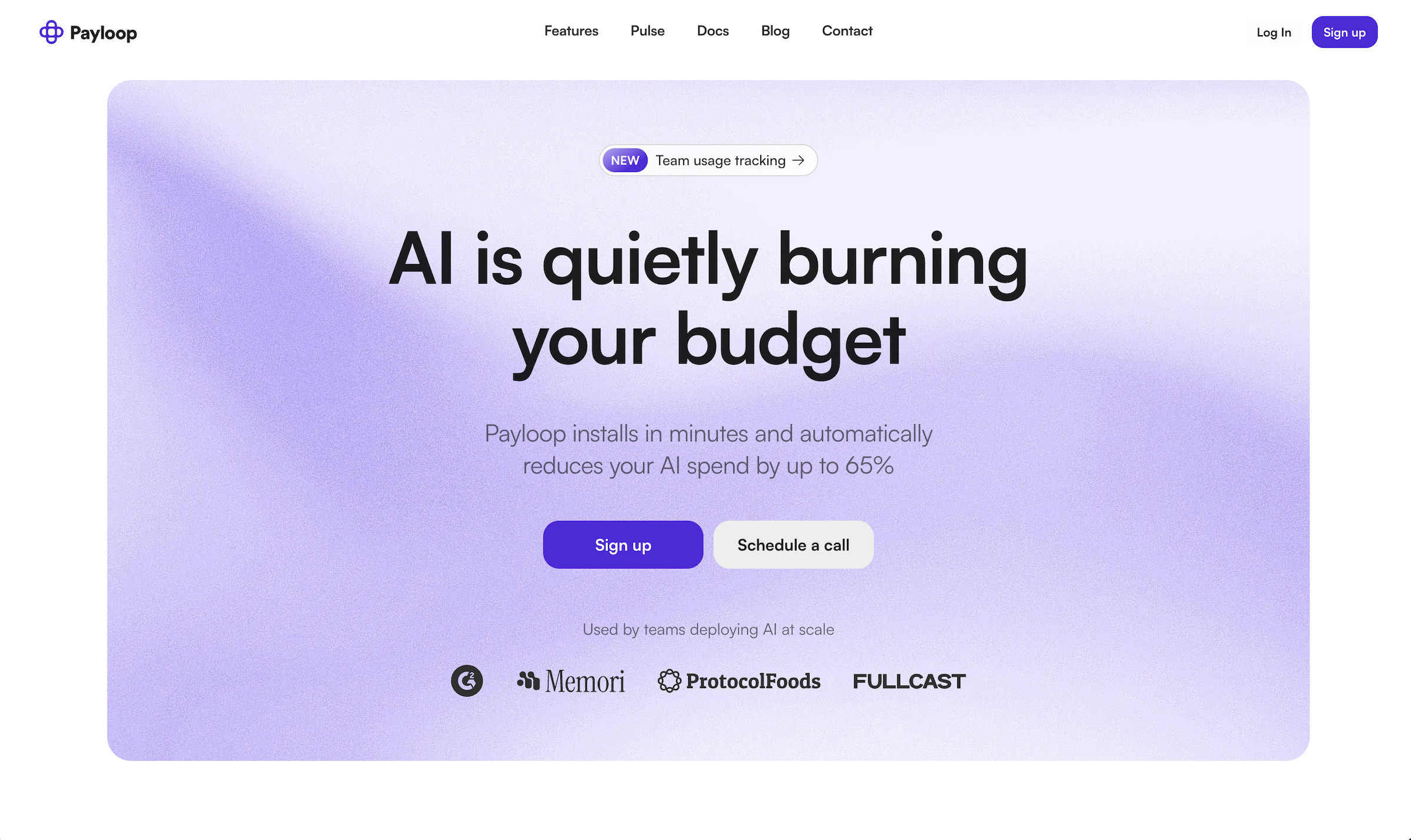 Payloop Homepage