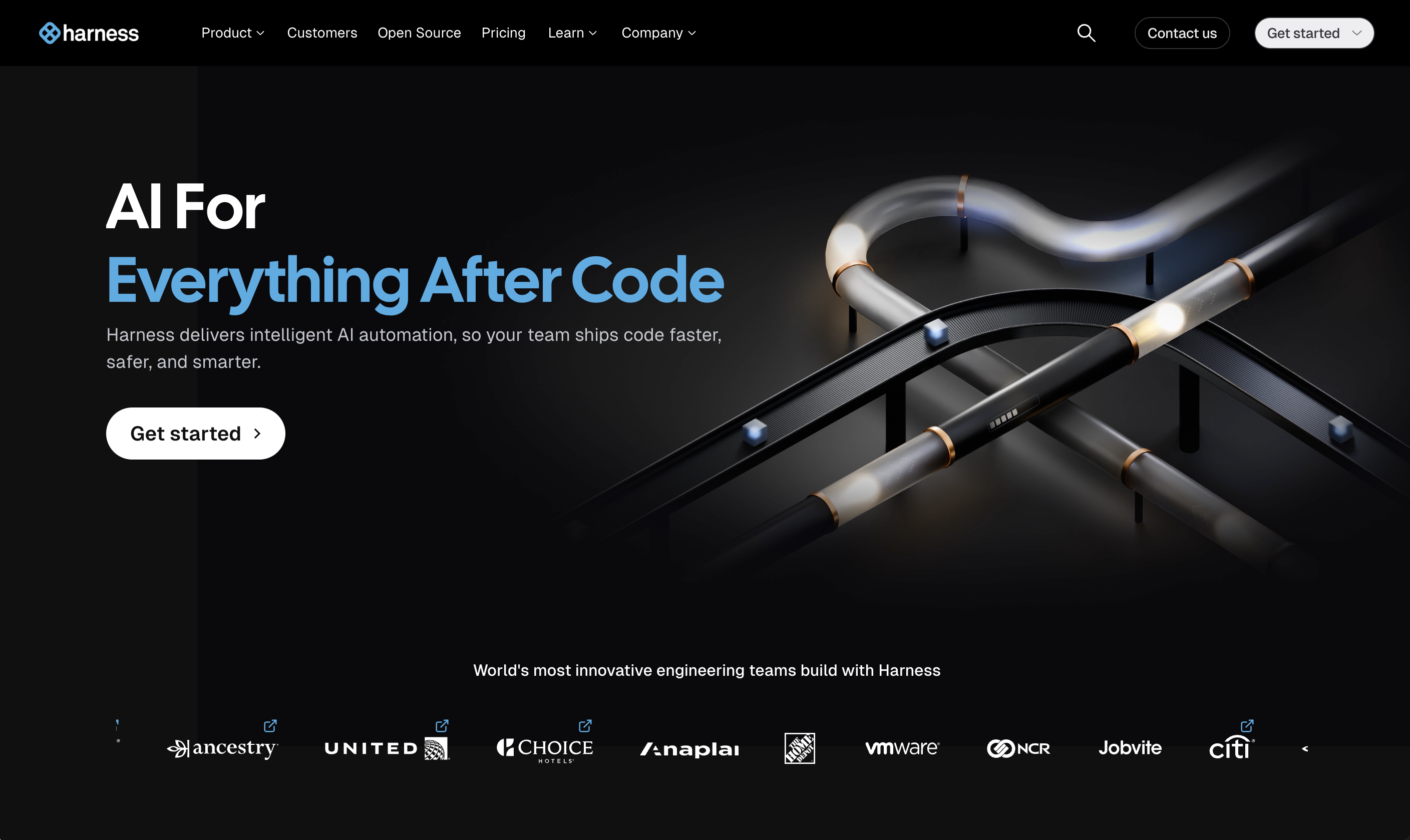 Harness Homepage