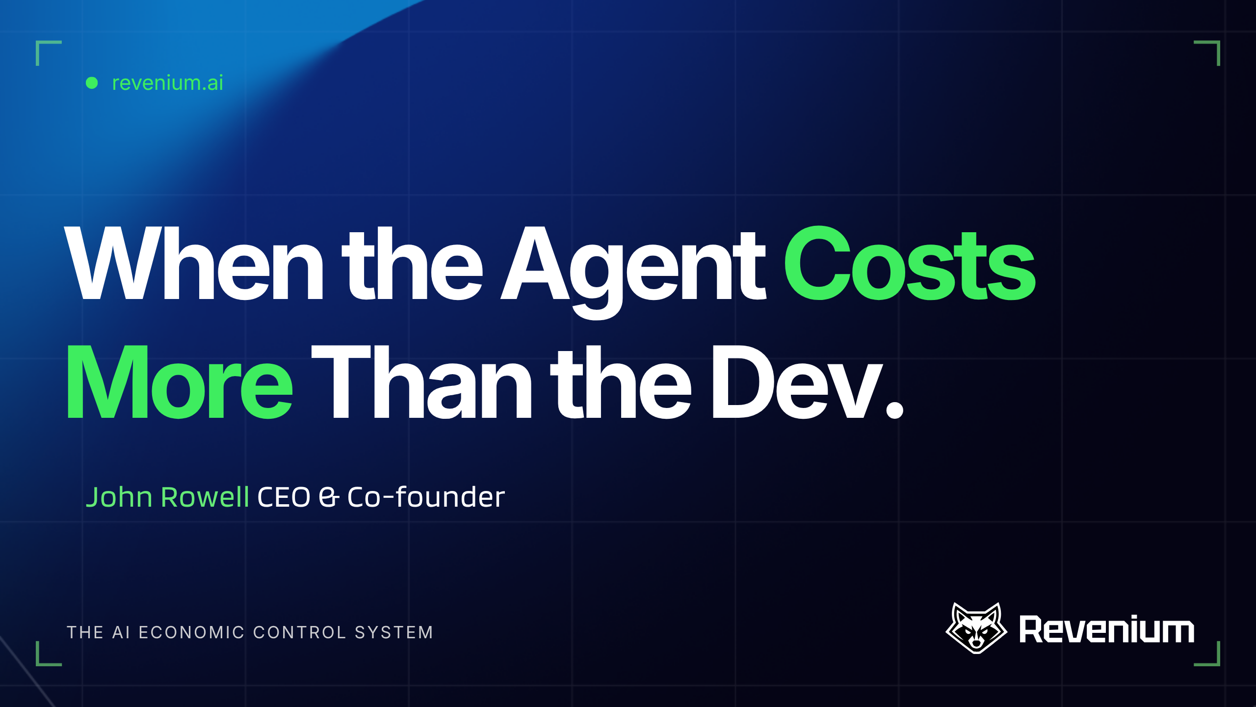 When your AI coding agent costs more than the developer using it