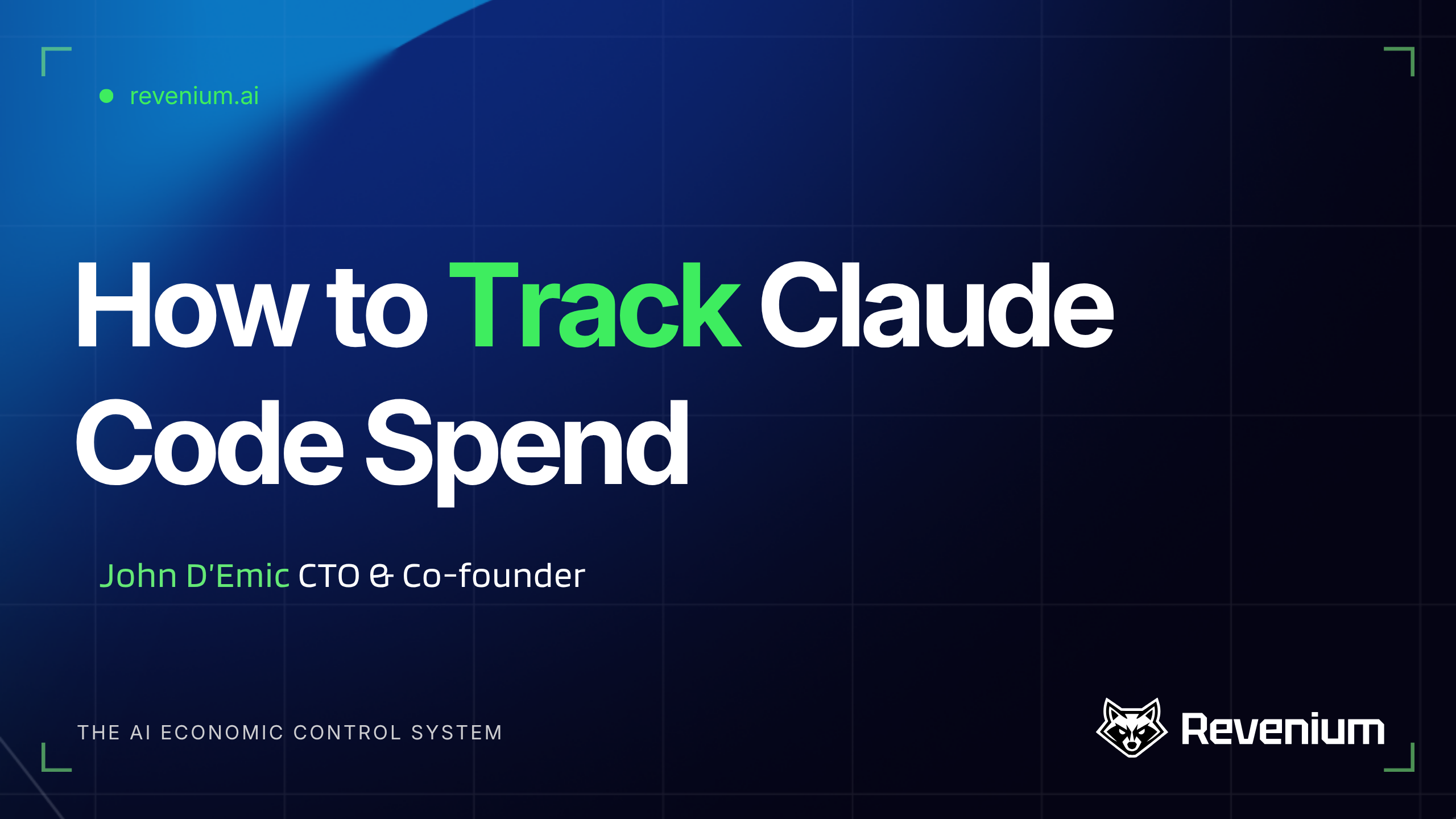 How to Get Every Dollar of Claude Code Spend Into One View