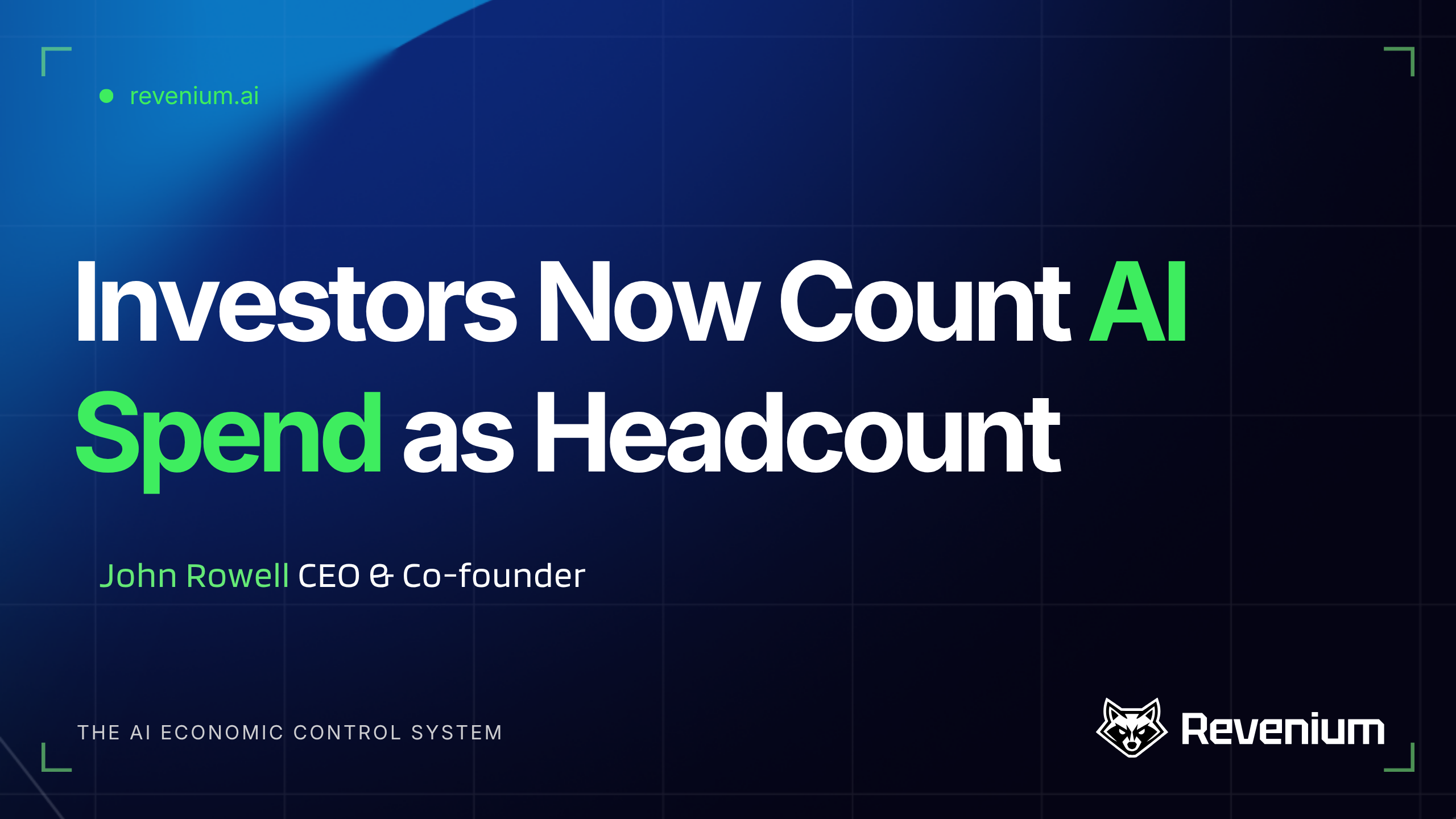 AI Spend Is the New Headcount