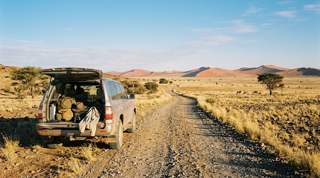 Illustration zum Thema: Namibia-Packliste für Anfänger: Was wirklich mit muss