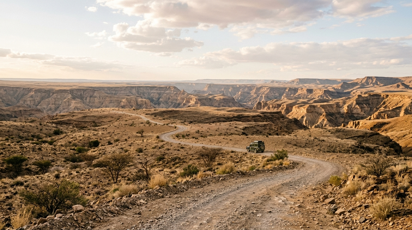 Illustration zum Thema: Fish River Canyon und Oranje: Gut übernachten im Süden Namibias