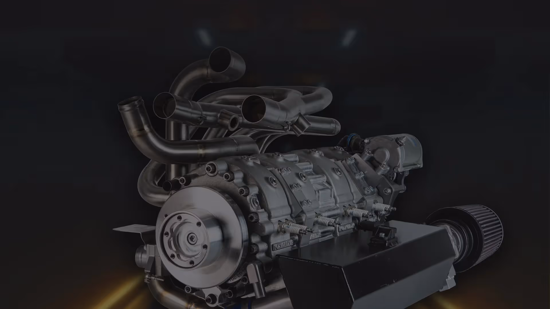 Rotron RT1200 Quad Rotor Wankel Engine