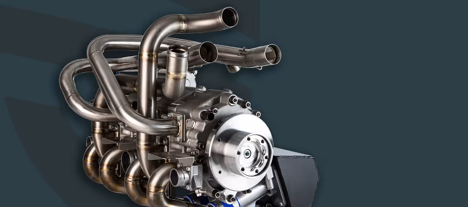 Rotron RT1200 Quad Rotor Wankel Engine