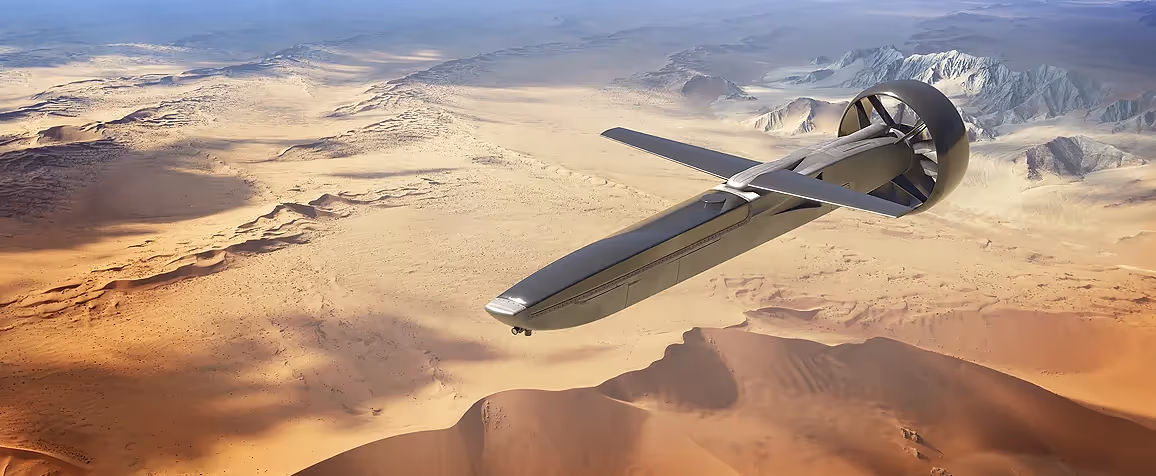 Rotron Defendor VTOL Uncrewed Combat Aerial Vehicle