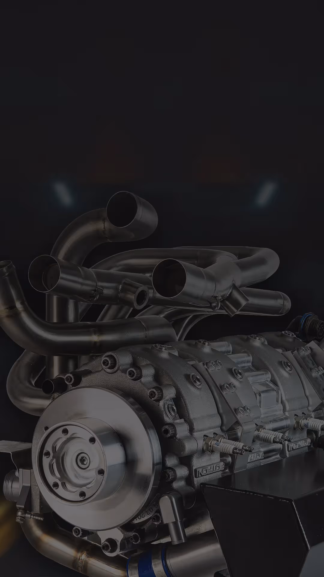 Rotron RT1200 Quad Rotor Wankel Engine