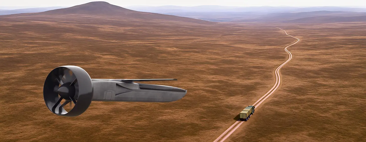 UAS long range capability with Rotron's Defendor