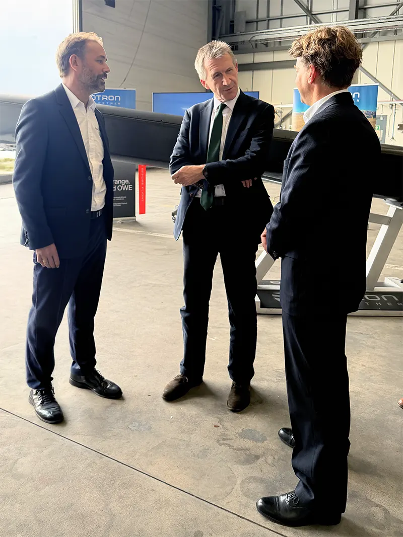 Rotron team with Dan Jarvis