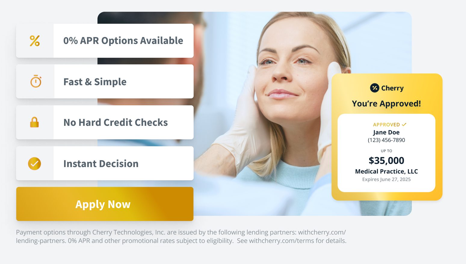 Cherry Payment Plans - Care Now Pay Later - Cartwright Dental, Indiana