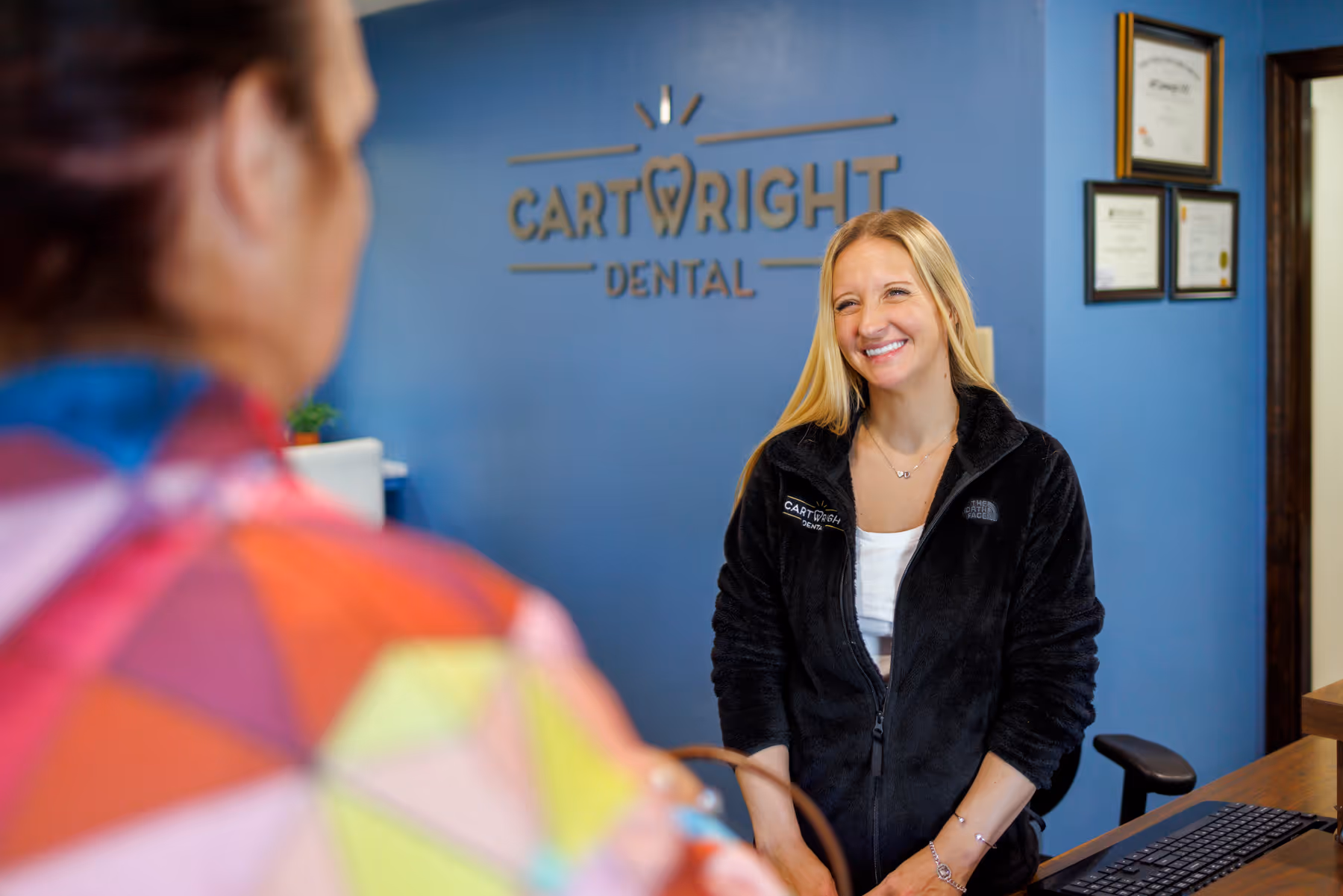 background photo: Cartwright Dental