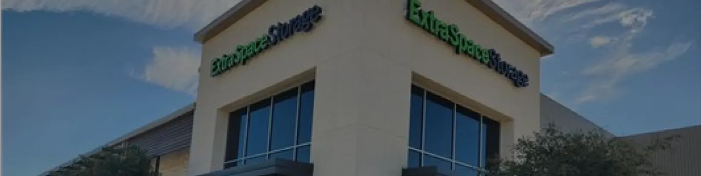 Life Storage — exterior view of the self-storage facility in Haltom City, TX, electrical self-performed by Pillars Electric