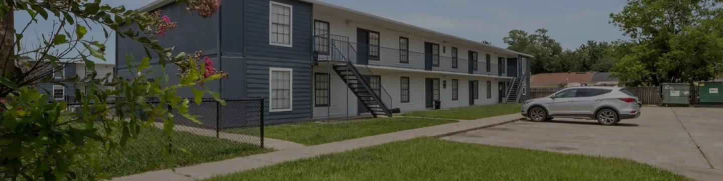 Willowbend Apartment — exterior view of the multifamily community in Lake Charles, LA, electrical self-performed by Pillars Electric