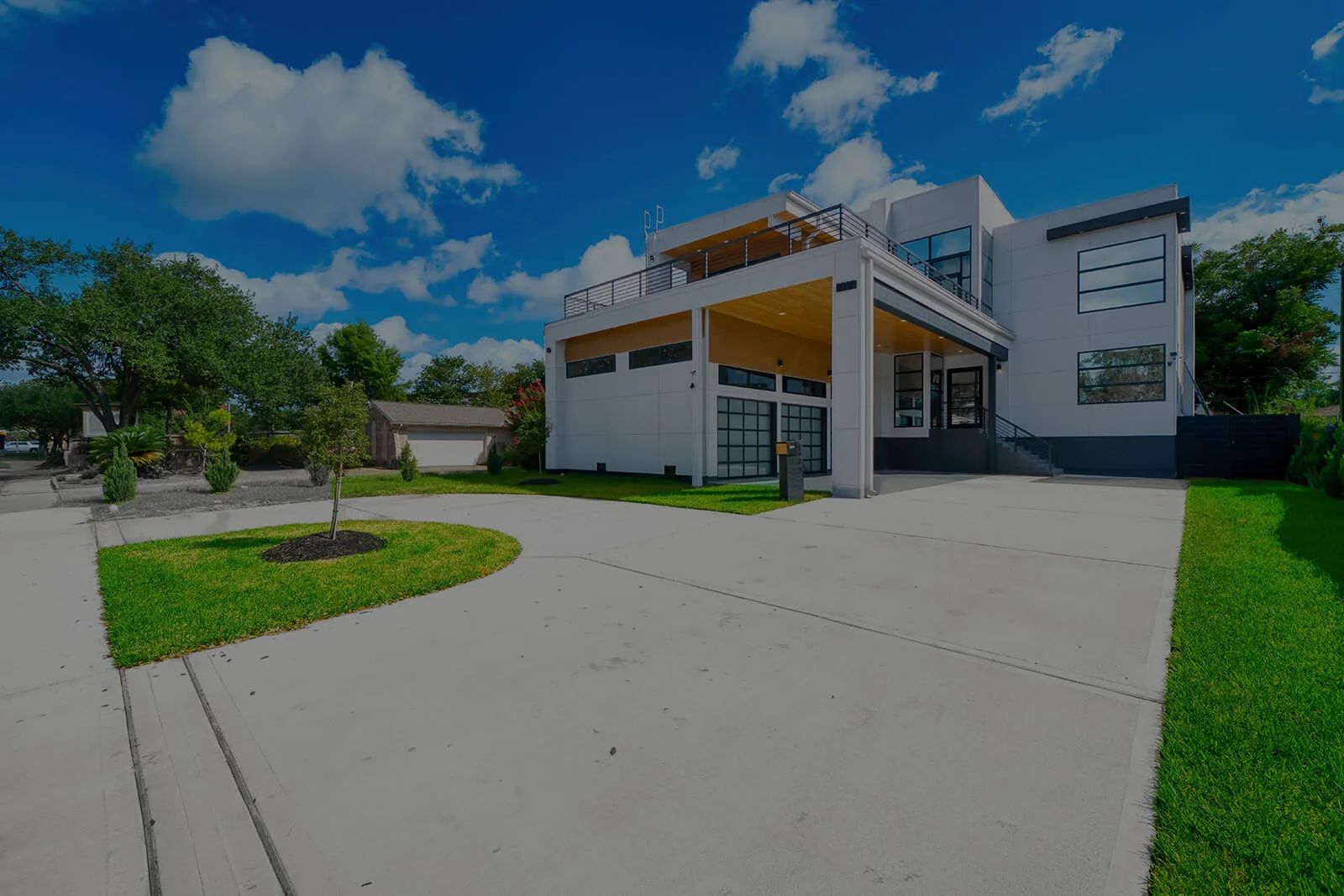 Braeswood Blvd — exterior view of the commercial property in Houston, TX, electrical self-performed by Pillars Electric