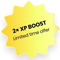 2x xp boost badge