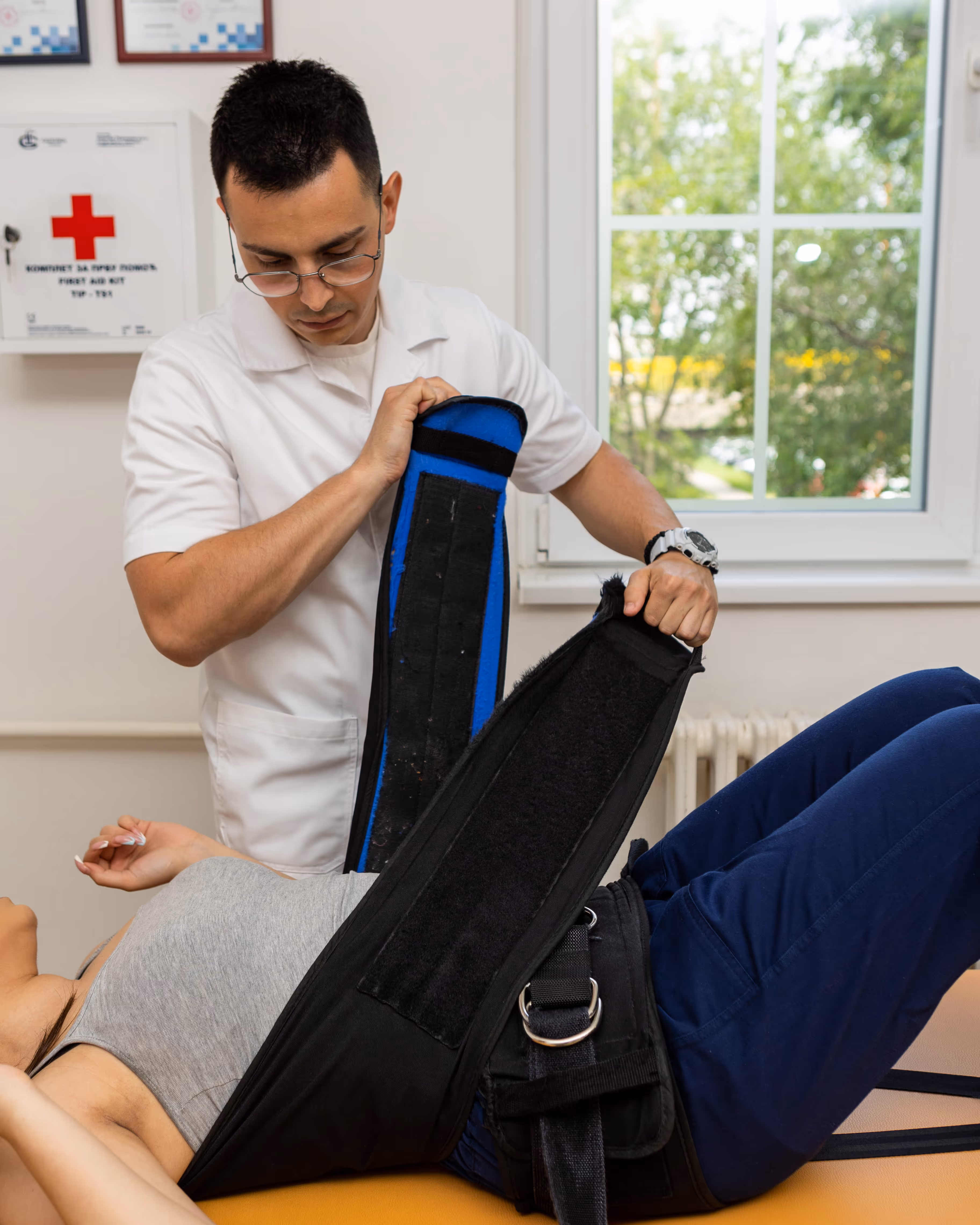 Priprema pacijenta z adekompresiju  kičme