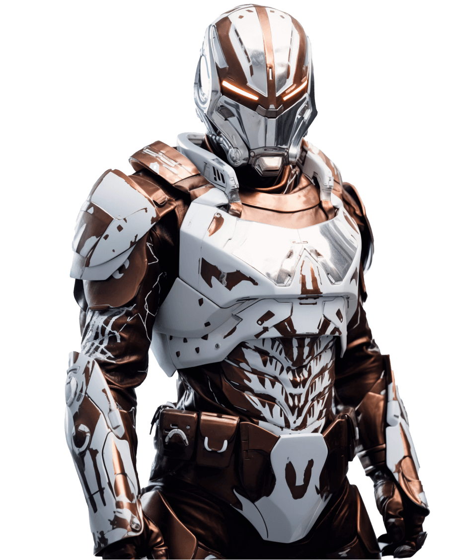 Man Explorer Wearing Futuristic - Player X Webflow Template