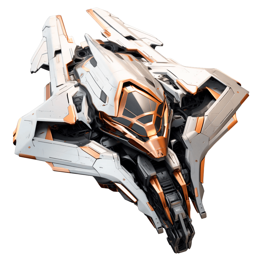 Galaxy Ship Sight Up - Player X Webflow Template
