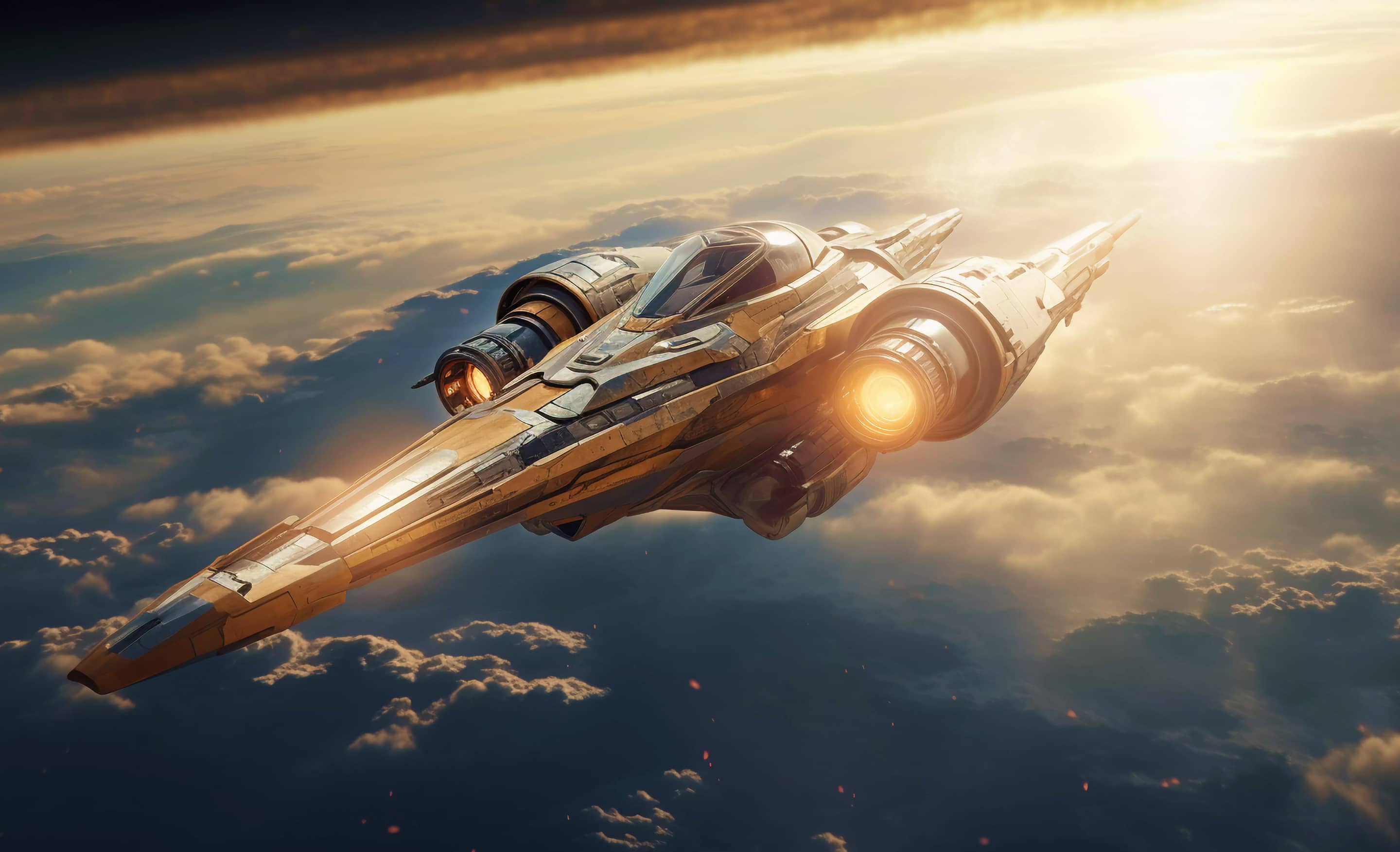 Space Ship Hero V2 - Player X Webflow Template