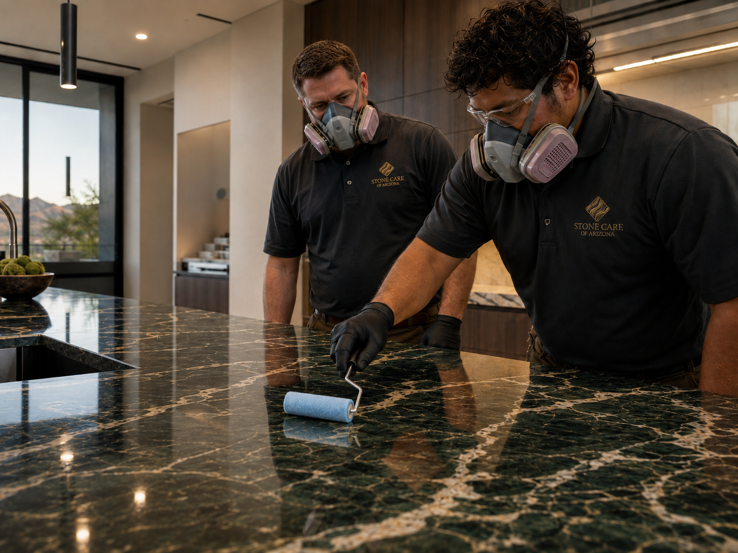 protecting marble countertops by sealing