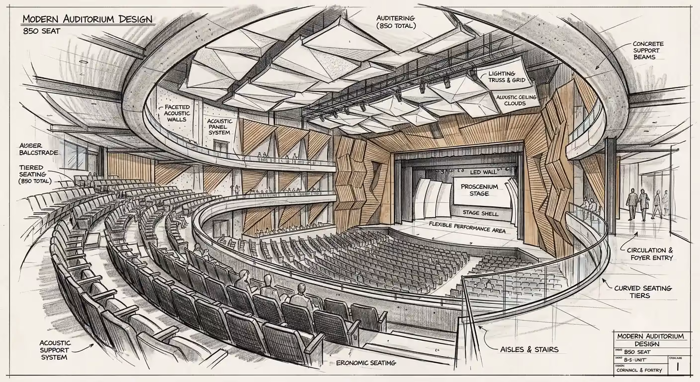 Auditorium Design: A Comprehensive Guide to Creating Exceptional Acoustic Performance Spaces