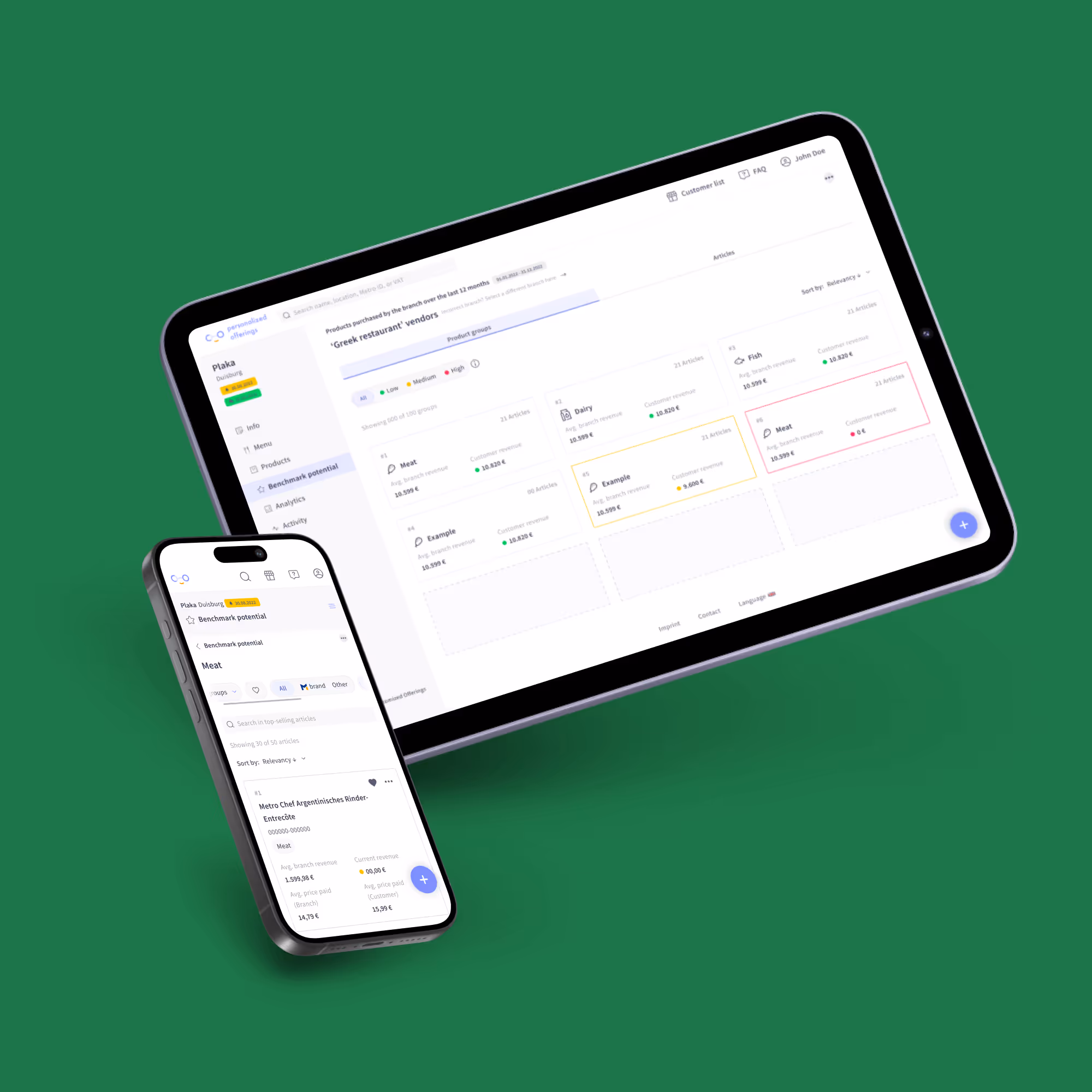 Benchmark potential cross platform app