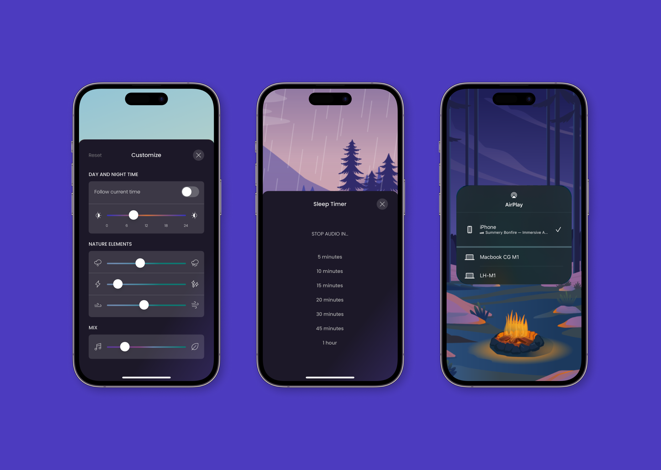 Immersive Audio - Health & Wellbeing App