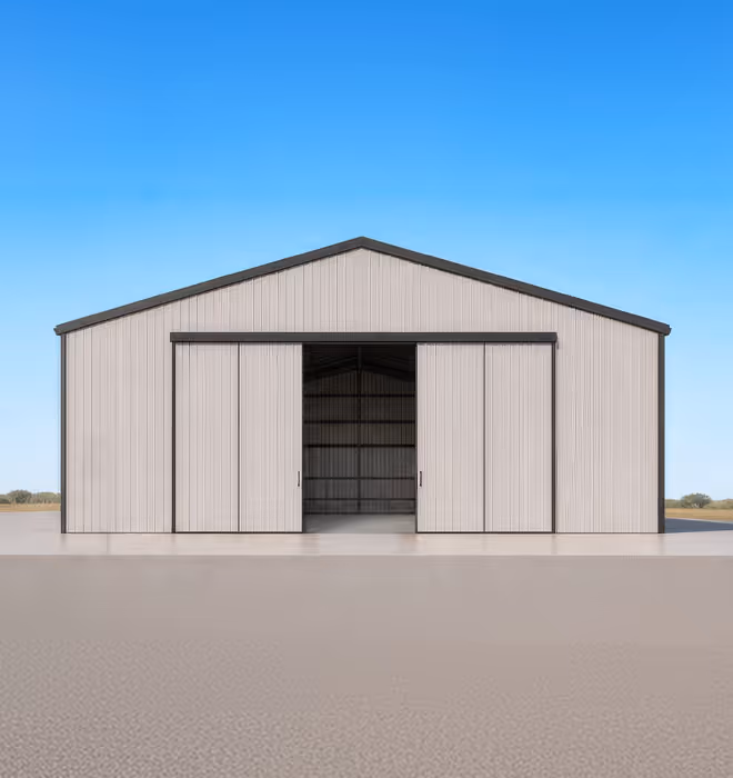 Completed cyclone-rated workshop with 230m² internal mezzanine for DLR Building, Exmouth.