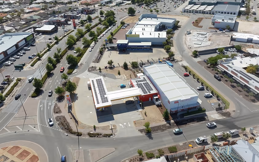 Galvins Plumbing trade hub warehouse build, Ellenbrook WA — project gallery image 9.