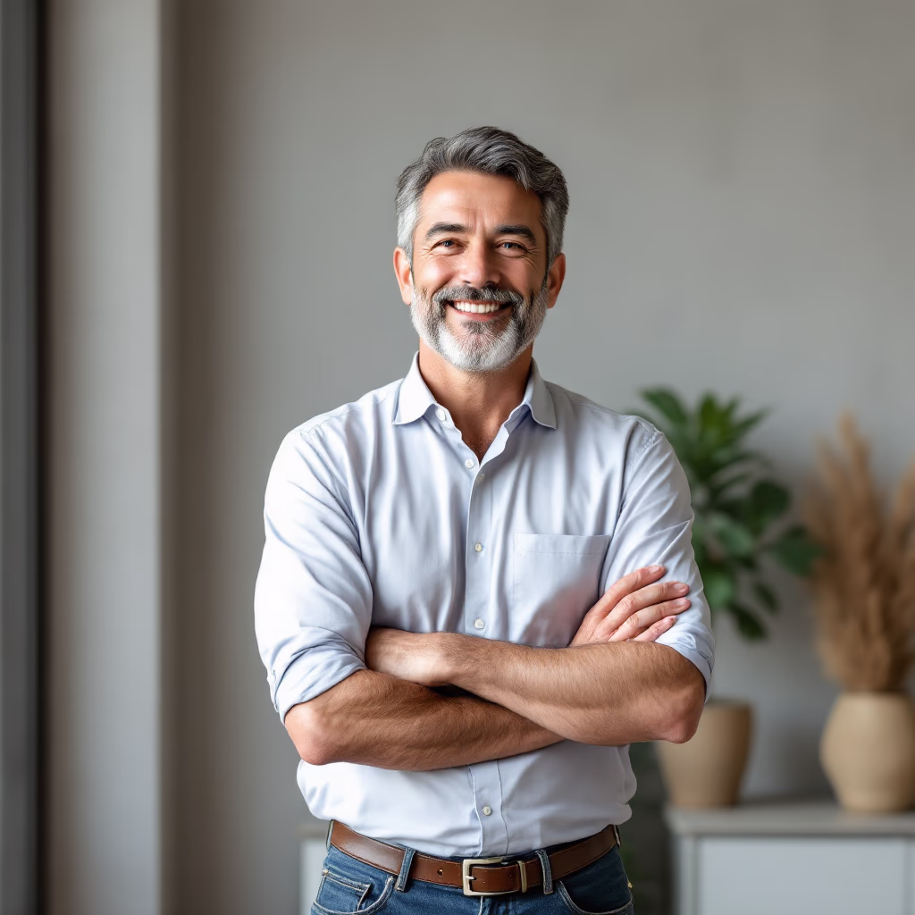 [headshot] image of customer (for a general contractor)