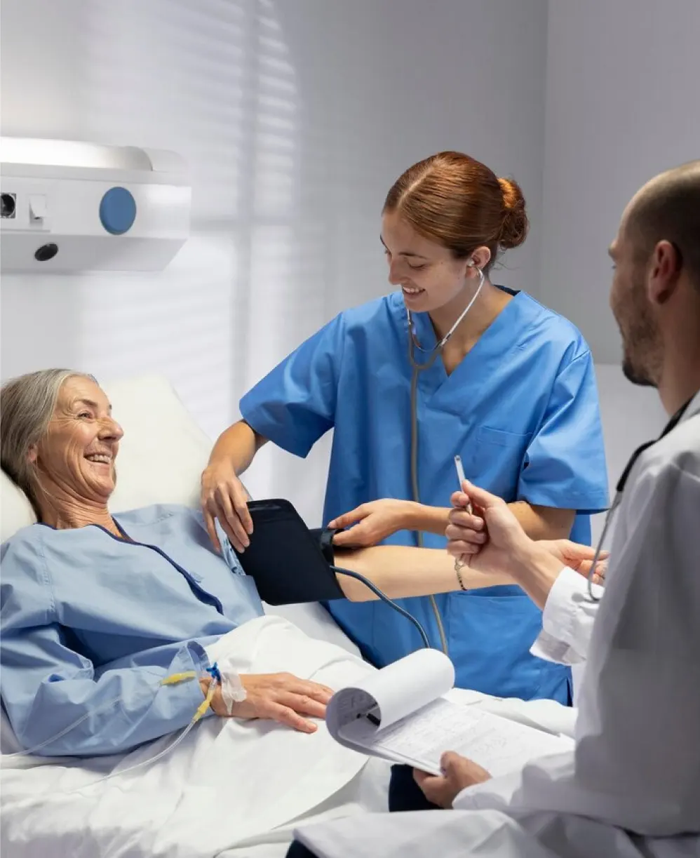 take care of a patient