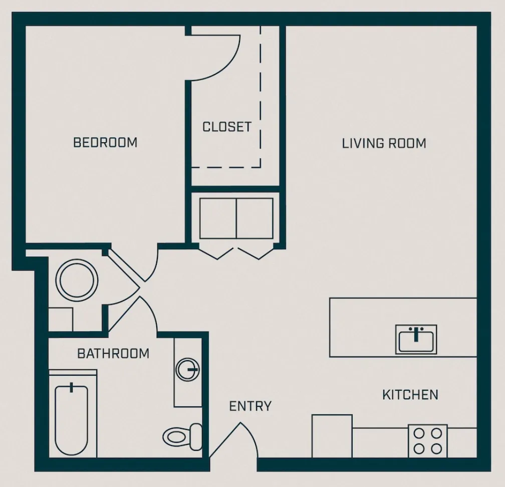 The Franklin floor plan layout