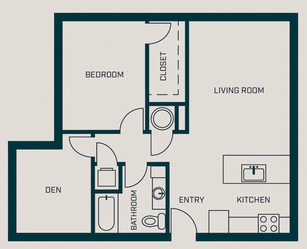 The Hastings floor plan layout