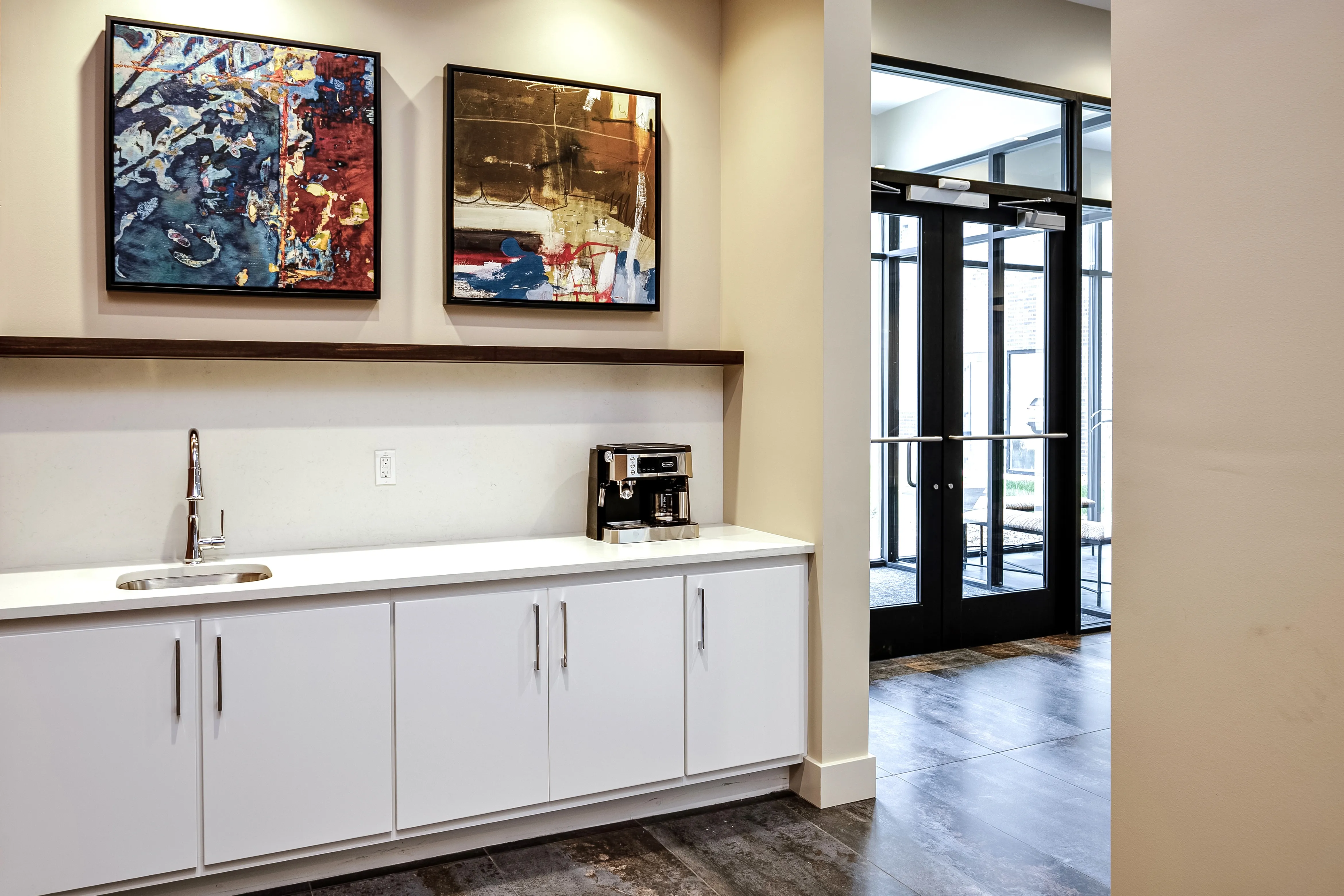 Clubhouse coffee bar