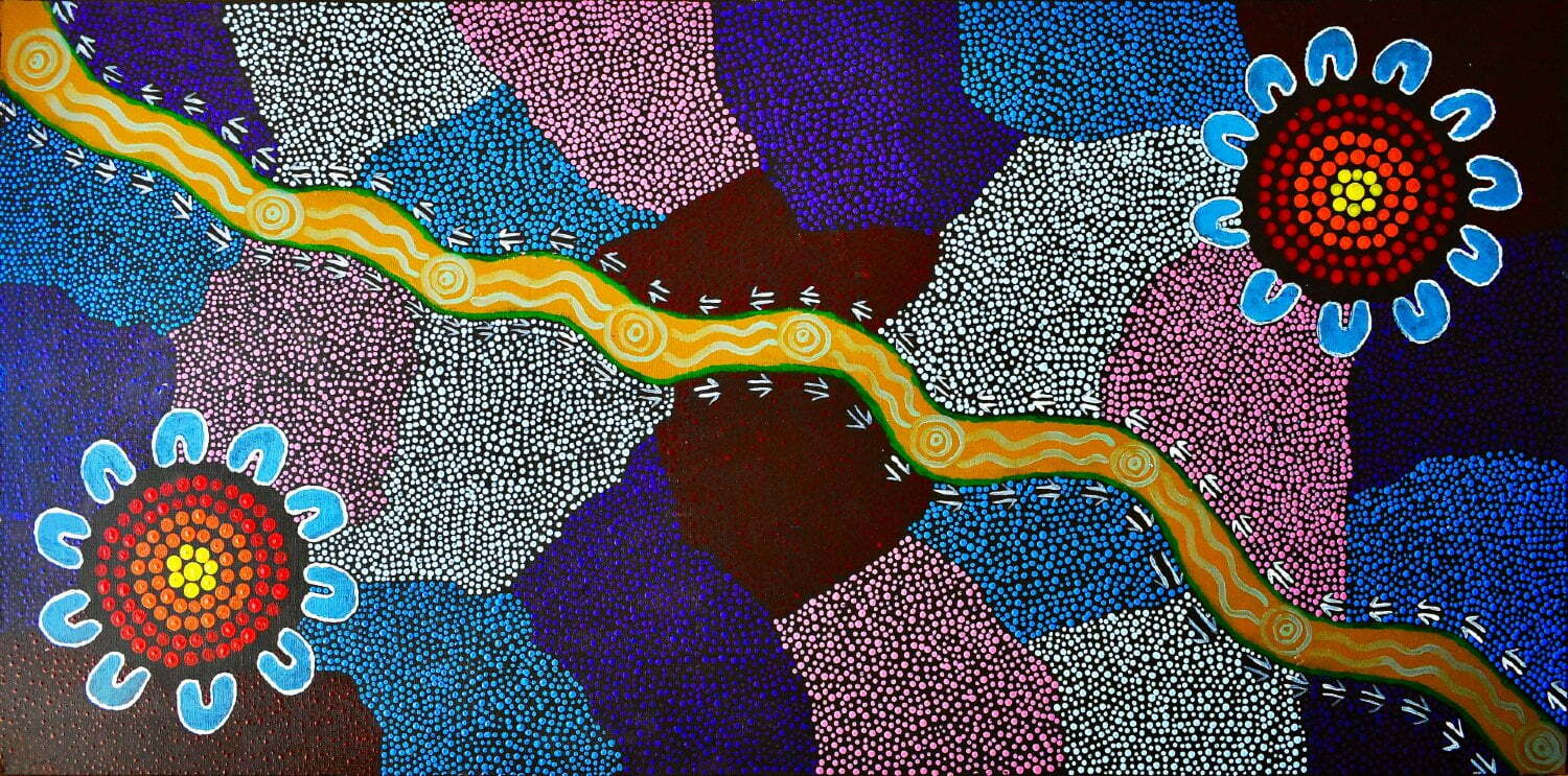 'River Dreaming' artwork by Richie Allan