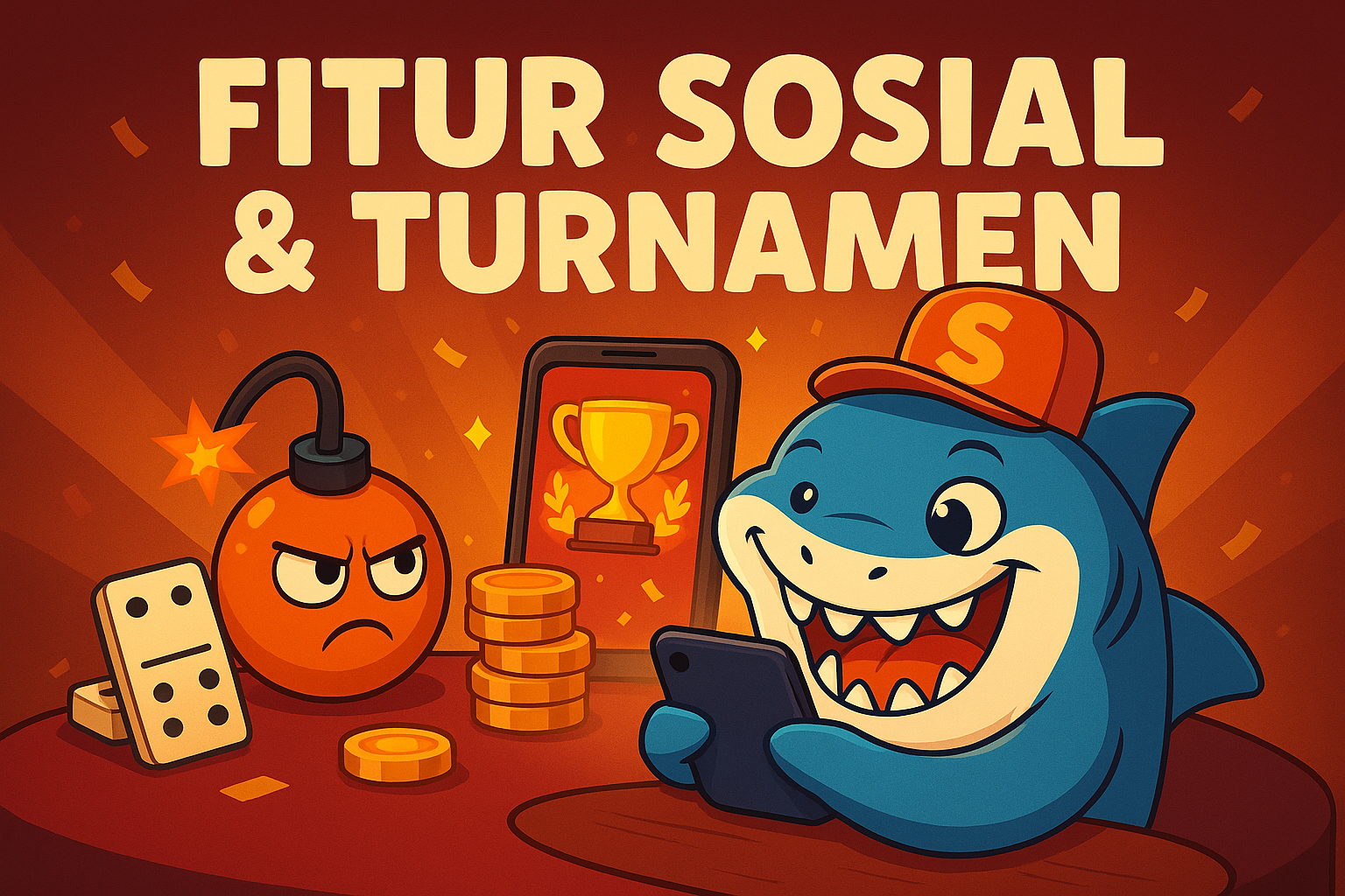 Fitur sosial & turnamen SLOT365