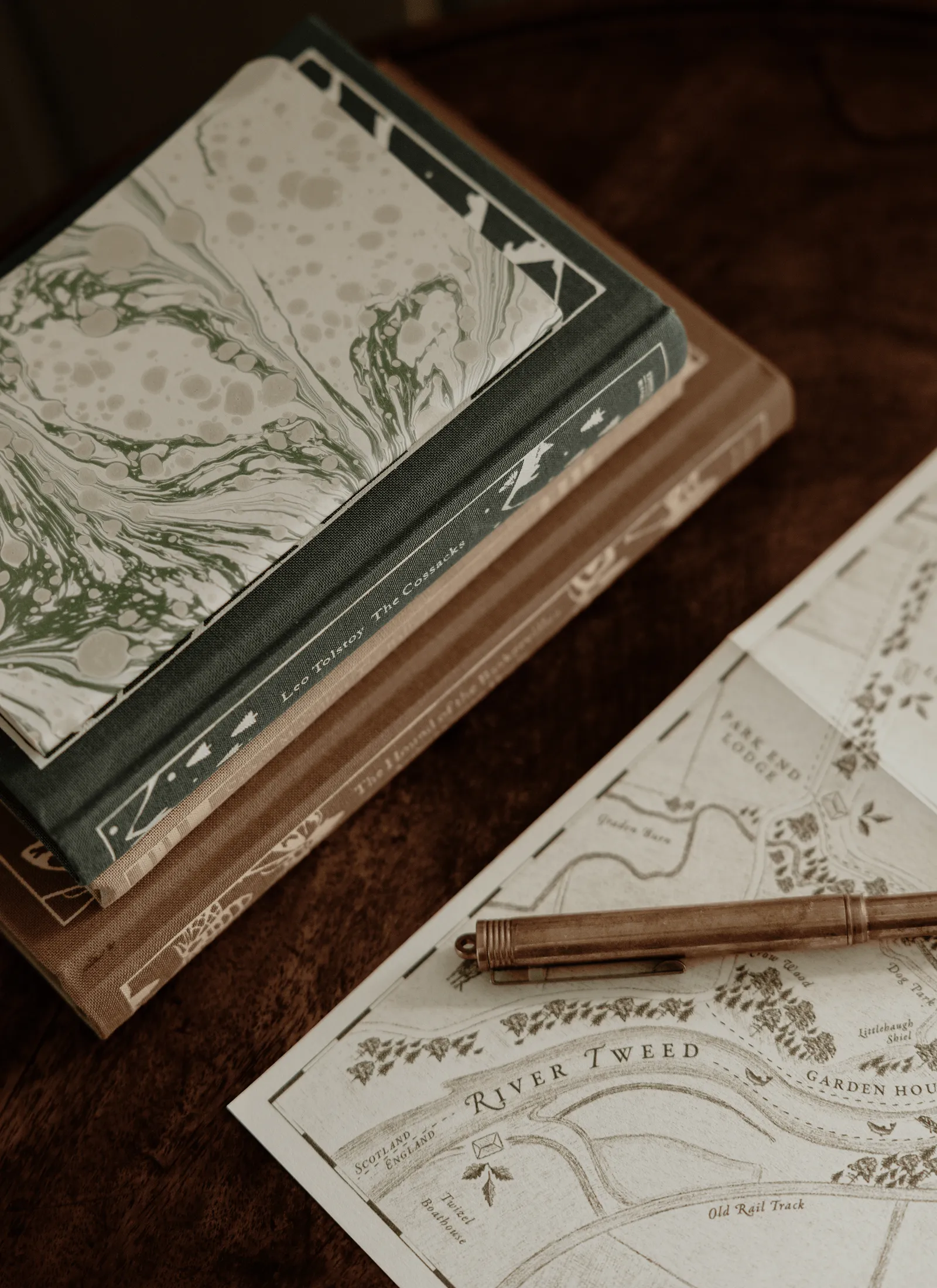 Illustrated estate maps and historical documents relating to Milne Graden
