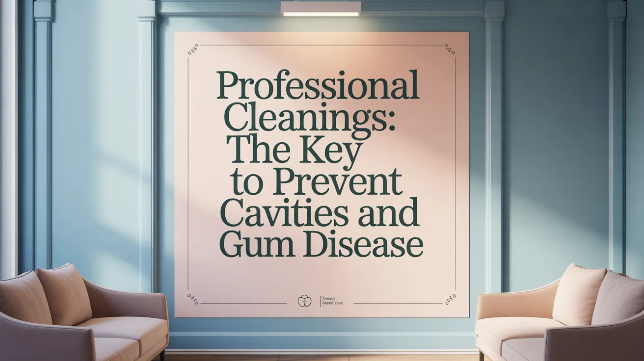 Professional Cleanings: The Key to Prevent Cavities and Gum Disease