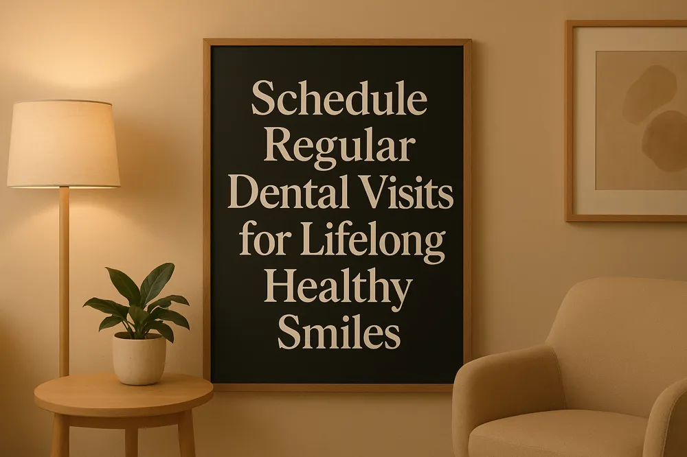 Schedule Regular Dental Visits for Lifelong Healthy Smiles