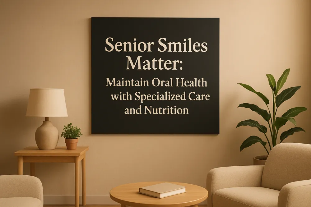 Senior Smiles Matter: Maintain Oral Health with Specialized Care and Nutrition