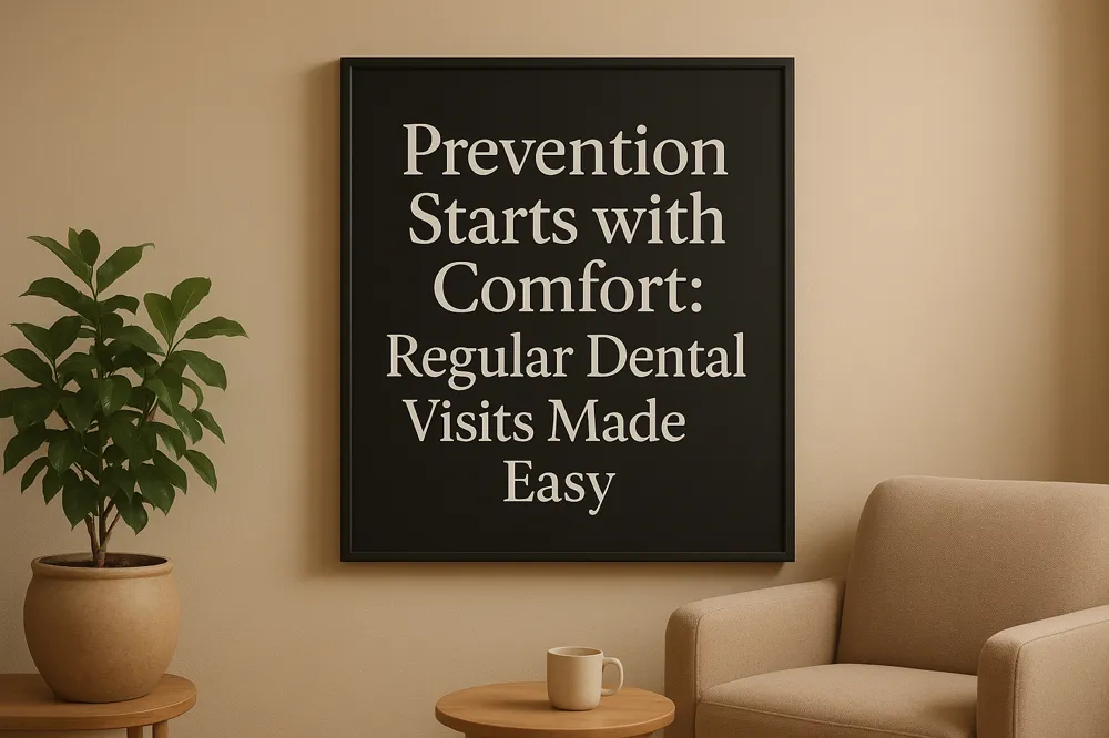 Prevention Starts with Comfort: Regular Dental Visits Made Easy