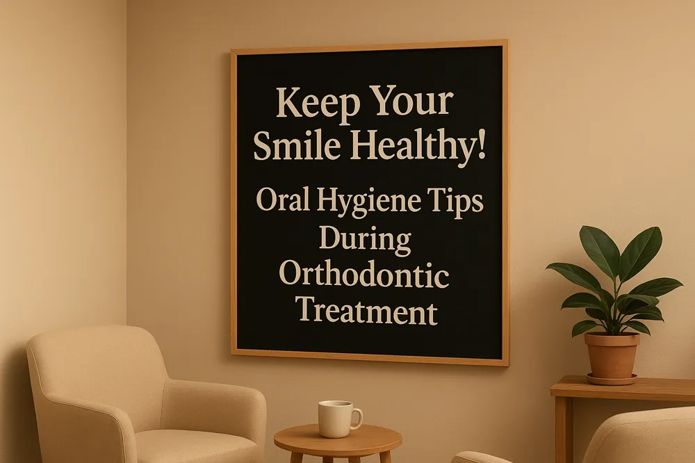 Keep Your Smile Healthy! Oral Hygiene Tips During Orthodontic Treatment