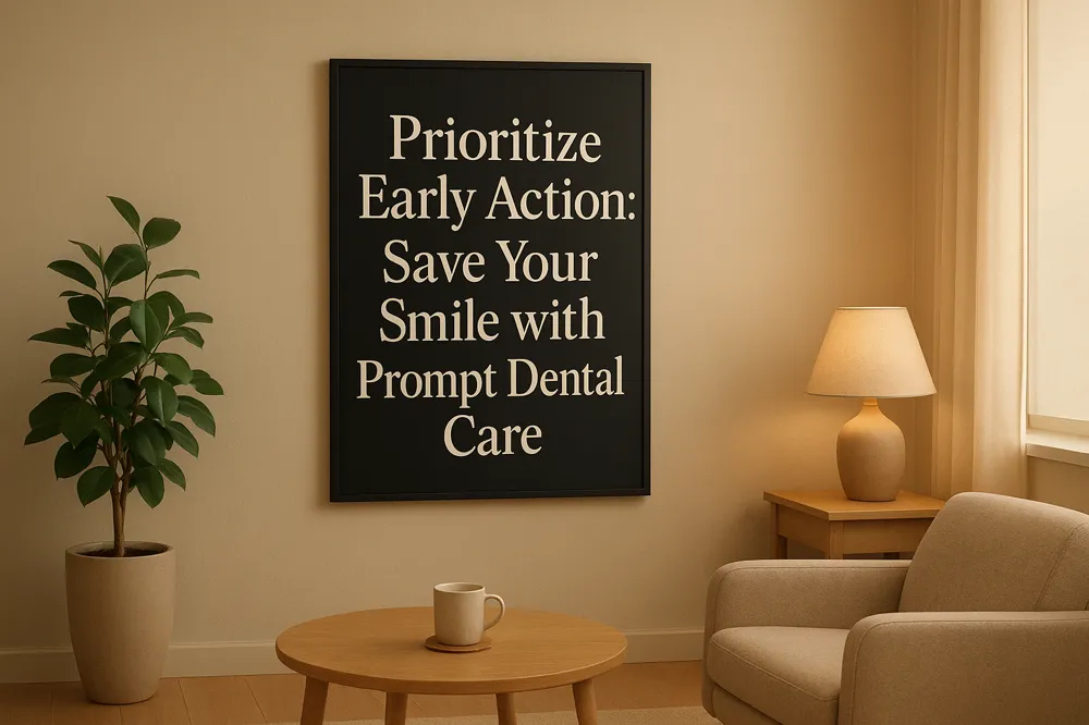 Prioritize Early Action: Save Your Smile with Prompt Dental Care