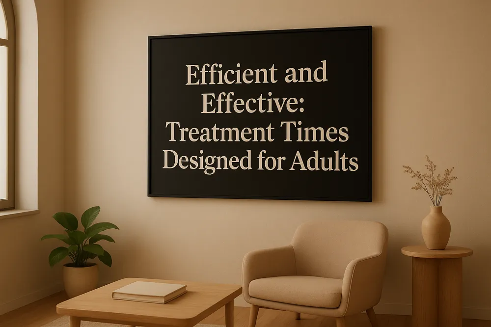 Efficient and Effective: Treatment Times Designed for Adults