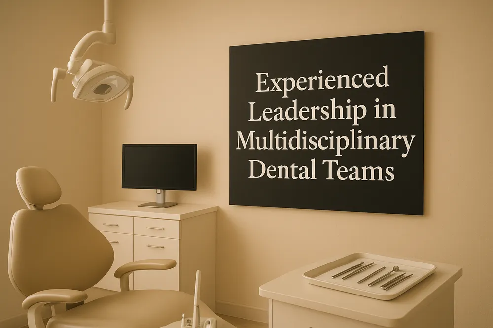 Experienced Leadership in Multidisciplinary Dental Teams