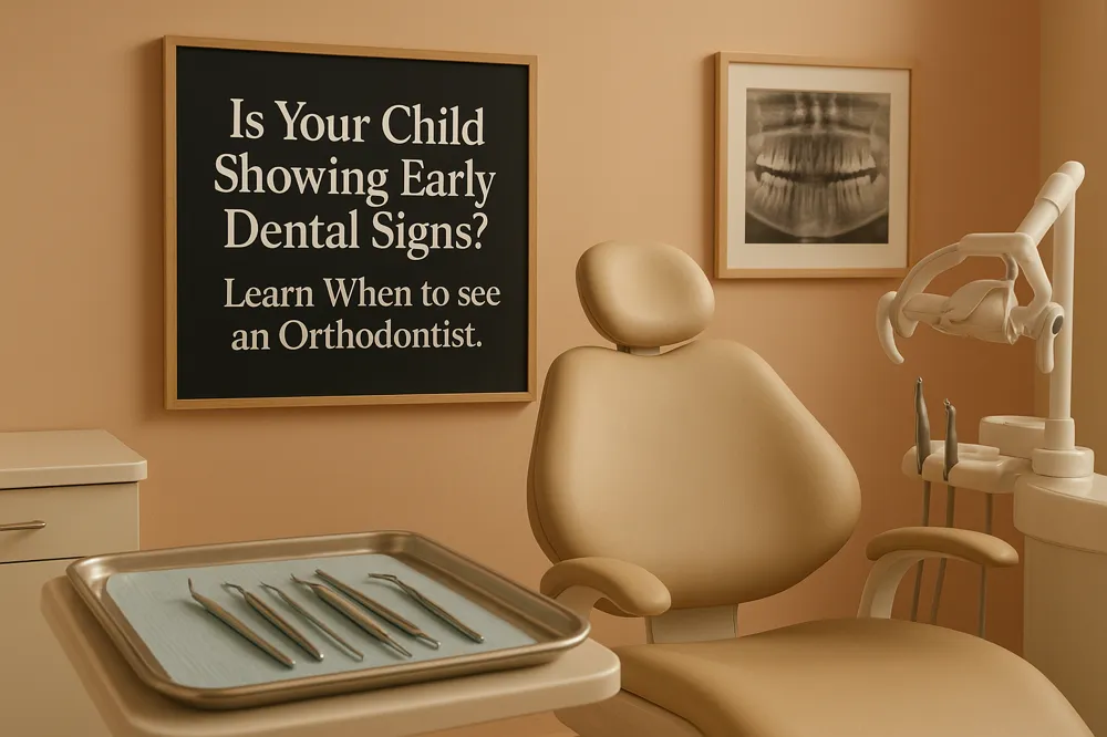 Is Your Child Showing Early Dental Signs? Learn When to See an Orthodontist.