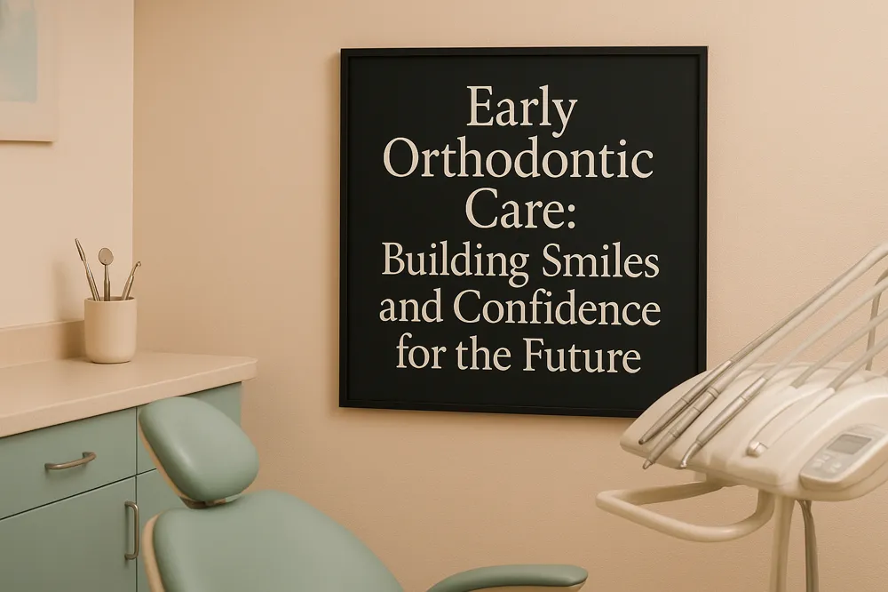 Early Orthodontic Care: Building Smiles and Confidence for the Future.